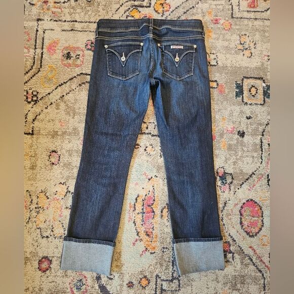 Hudson Jeans Denim - Hudson cuffed cropped jeans sz 28 with 26" inseam like new!